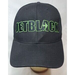 Jetblack Baseball Cap Jetblack Skateboards Rare Adjustable One Size
